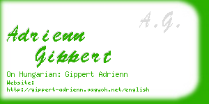 adrienn gippert business card